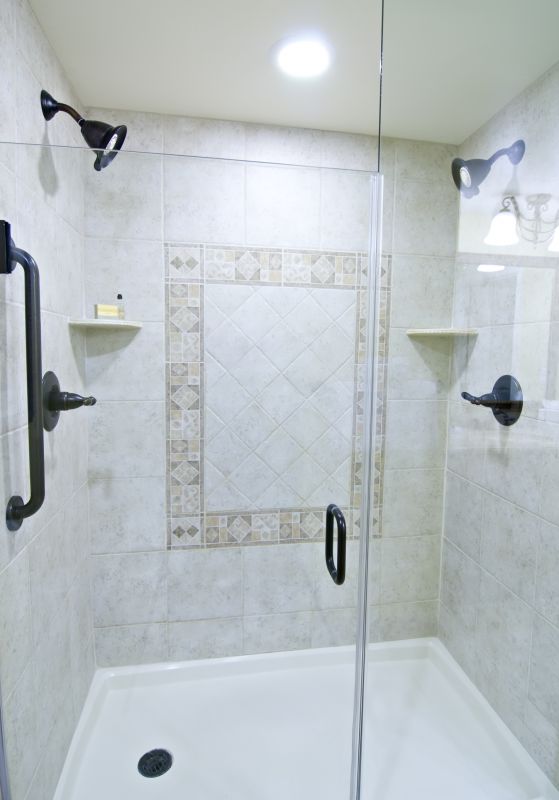 Luxury Shower with Glass Door